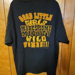 Vintage Blue County Shirt 2XL Country Music 2004 Tour Good Little Girls y2k C3
